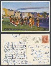 Oban Pipe Band Playing in