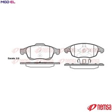 BRAKE PAD SET DISC BRAKE