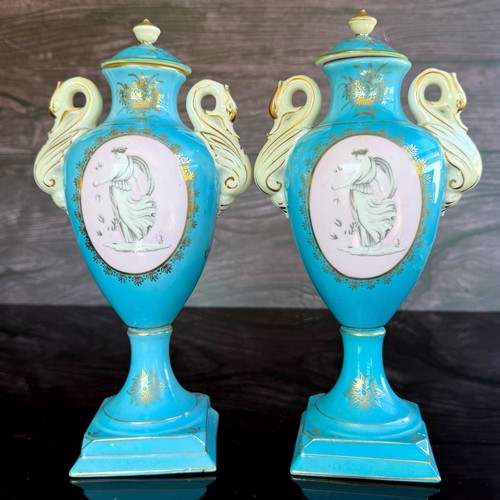 Antique pair sevres style - antique,