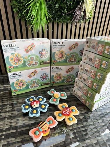 Suction spinning toy sets - 10,
