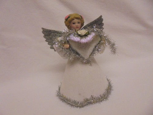 Vintage christmas tree fairy - christmas,