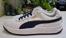 PUMA G.V SPECIAL OG TRAINERS. SIZE 8 UK. WHITE/BLUE/GLD *2023*