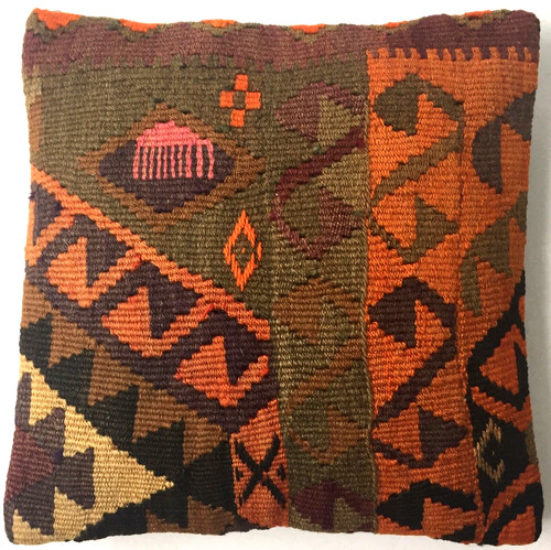 Kilim pillow old vintage - pillow,