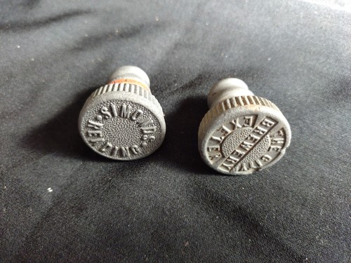 Vintage vulcanite bottle - vintage,
