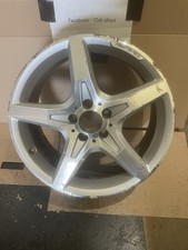 Mercedes SLK R172 11-16 18" 7.5J Single AMG Alloy Wheel A1724012602 - Flat Spot