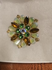 Vintage Juliana D & E Green