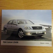 LEXUS LS 430 LS430 4.3 V8