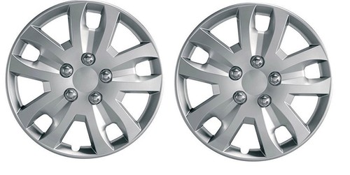 Silver caravan wheel - 14",