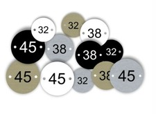 Table Number Discs Acrylic Circle Tags,Locker,Restaurant,Pub,Hotel,Clubs