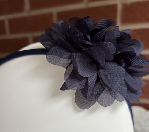 Navy blue fascinator headband - navy,