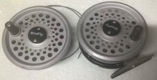 BFR 3.5" trout RimFly fishing reel , loaded with backing line Plus spare spool