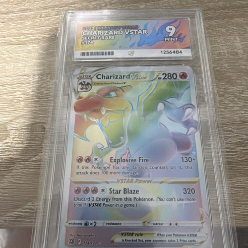 Charizard vstar rainbow mint - vstar, 9