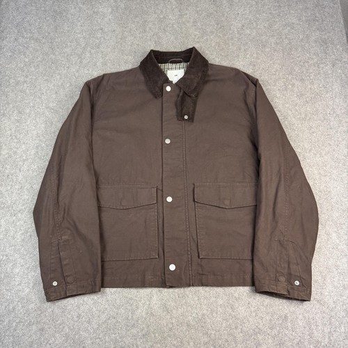 Jacket mens large brown - h&m,