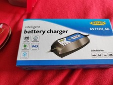 Ring 6V/12V Smart Intelligent Battery Charger Car Motorcycle Lawn Mower