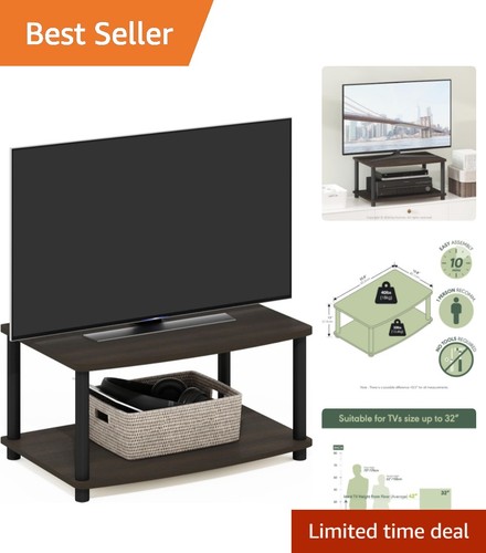 Compact dark brown - dark, stand