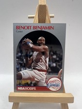 Benoit Benjamin 1990-91 NBA Hoops LA Clippers #142 Basketball Card