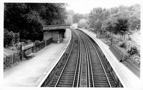 Upper sydenham train station - train,