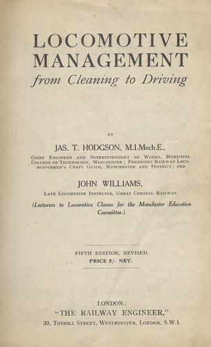 Locomotive management from - locomotive,