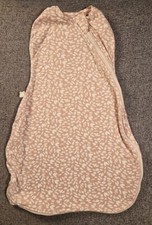 Tommee Tippee Original Grobag Easy Swaddle 0-3 Months 5-12lbs Pink Animal Print