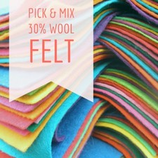 Wool Blend Felt Square - Pick
