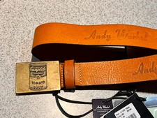 Andy Warhol Campbell Soup Belt    Super Rare!  Made by Pepe Jeans of London!