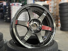 New 17x8 AOW TE37 SL Saga Flow Formed (4 Wheel) 5x112 BMW Mercedes A220 VW GTI