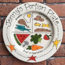 Healthy Eating Slimming Diet Portion Control Plate COMPLETELY FOOD SAFE