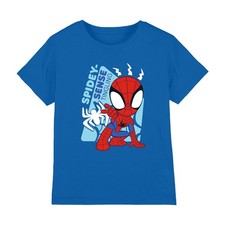 Spidey & His Amazing Friends Spidey Senses Boys T-Shirt 7-13 Years, Royal Blue