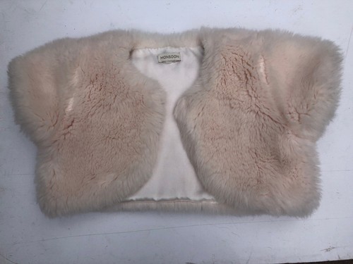 Monsoon faux fur ivory - , bolero