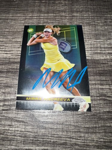 Mirra andreeva signed 2024 - signed,