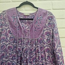 Vintage Hippie Folk Smock