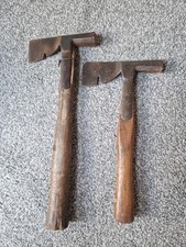 Vintage brades 1707 no 1 slaters roofing hammer axe slating strapped