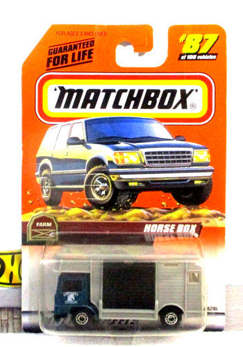 1999 vintage matchbox 100 - vintage, 1-100