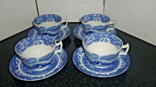 Spode Blue Italian 4x