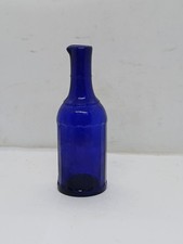 Old 18 Sided Cobalt Blue Glass