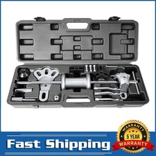 18pcs Slide Hammer Puller Set Front Wheel Axle Bearing Hub Remover Tool Set