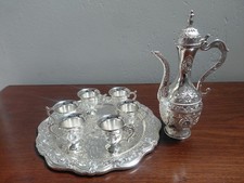 SILVER PLATED COFFEE SET