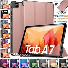 For Samsung Galaxy Tab A7 10.4 2020 T500 T505 PU Leather Flip Smart Case Cover