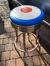 AMERICAN DINER 1950s RETRO STYLE VINTAGE BAR STOOL