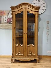 French Style Pine Larder Linen Cabinet Dresser Cupboard Storage Shelves