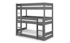 Anthracite Triple Bunk Bed