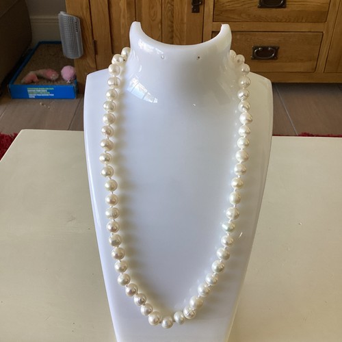 6mm pearl necklace - pearl,