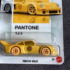 Hot Wheels 1-64 Pantone Porsche 934/5 ultra rare the one to get no 3