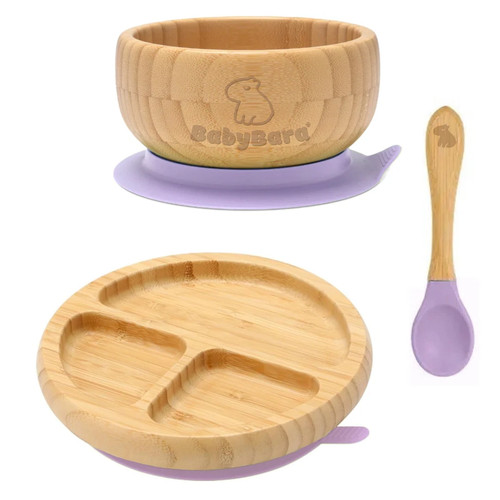 Bamboo baby weaning - baby, with