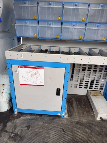 Van racking shelving bott - van,