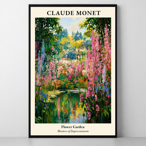 Claude monet flower garden - monet,