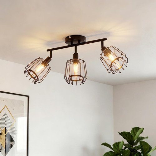 Black spot lights - lights, ceiling