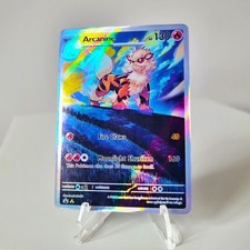 Arcanine Pokemon Custom Card TCG Holo Holographic Full Art 033/264