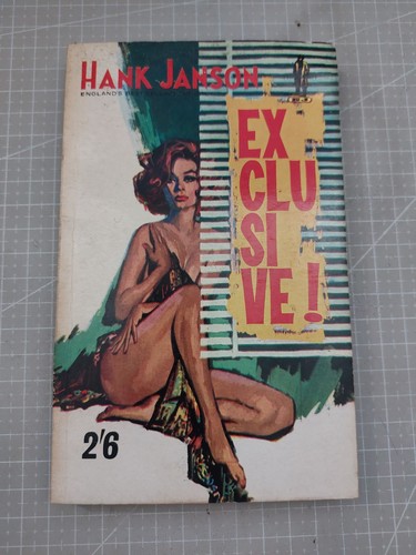 Hank janson paperback - paperback, books