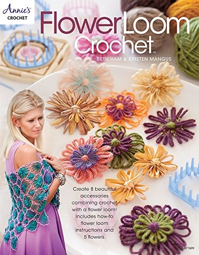 Flower loom crochet create - crochet:, 8